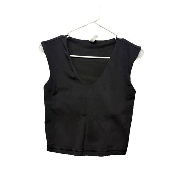 Athleta Tops - Athleta Vita Free Cropped Tee Tank Black Size XS Athletic